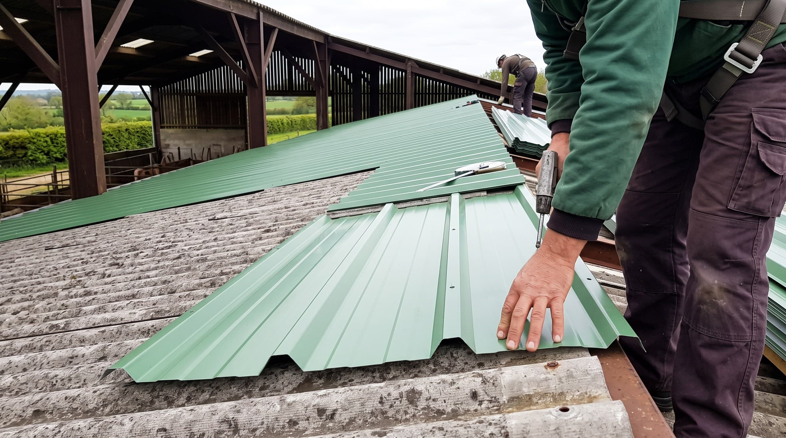 Toiture de hangar de stockage agricole : quand la surcouverture suffit-elle
